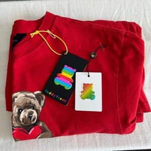 Teddy Fresh Red Short Sleeve Tee